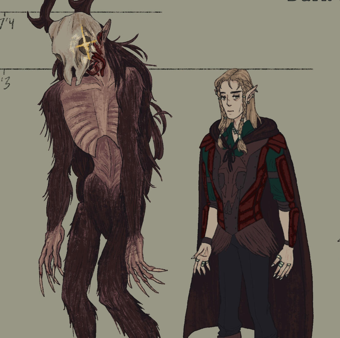 (Commission) DND Character Design