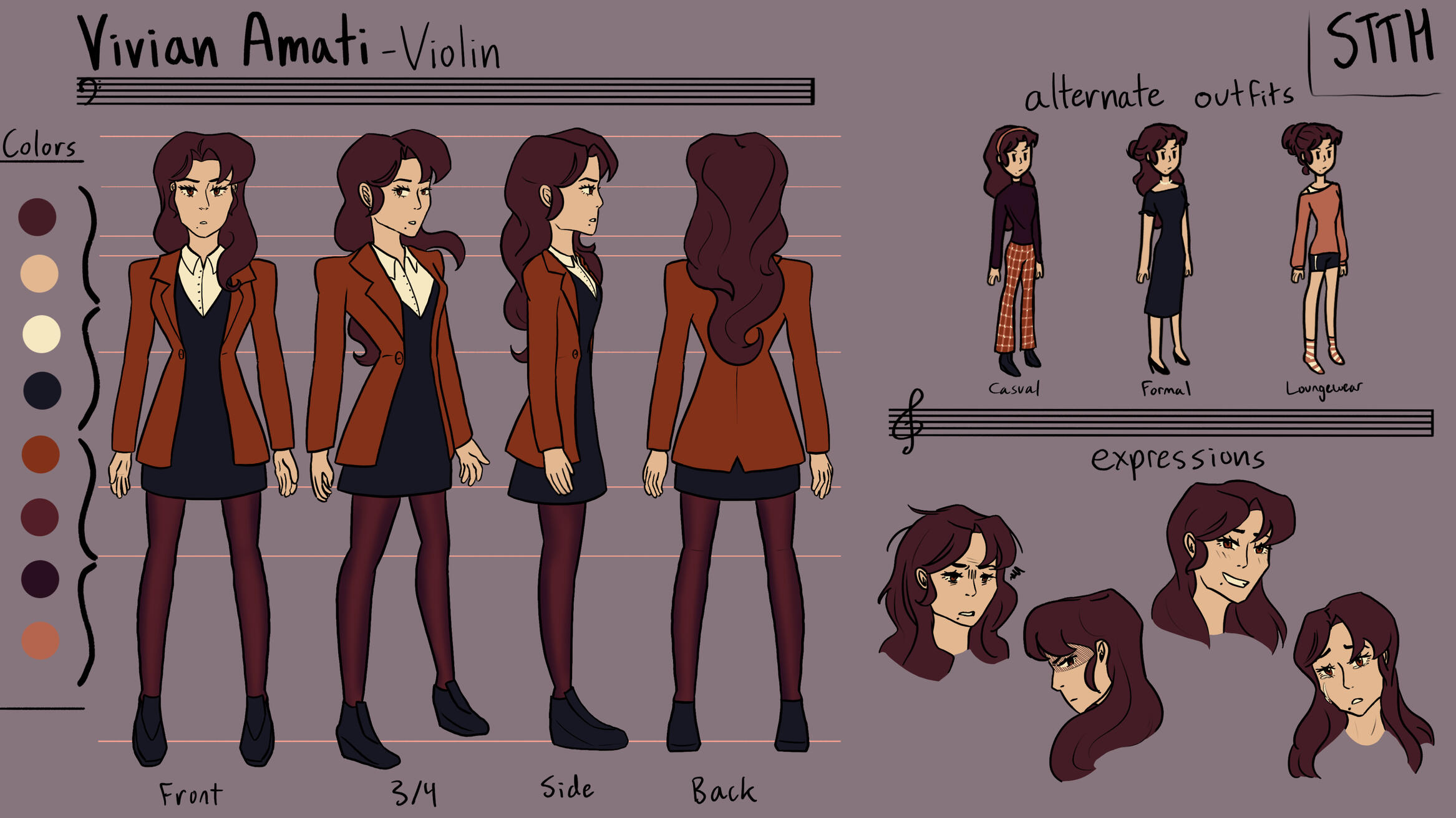 STTH - Vivian Sheet