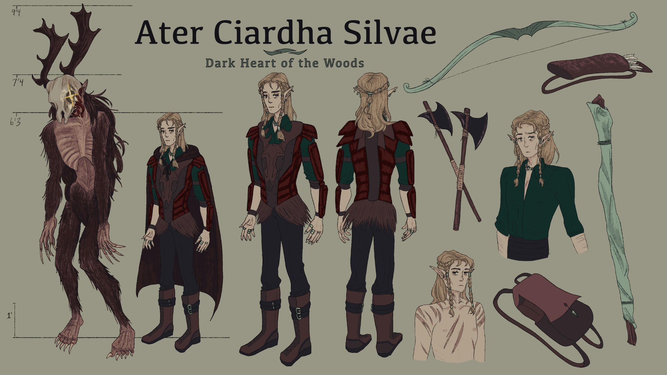 Commissioned DND Character Design