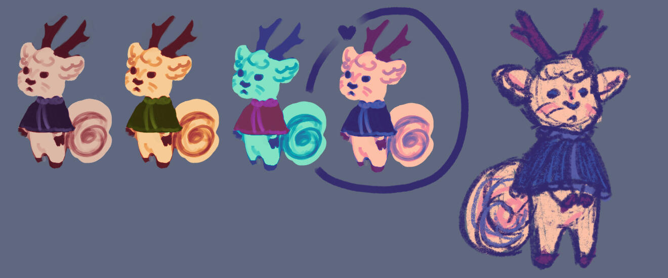 Mascot color tests