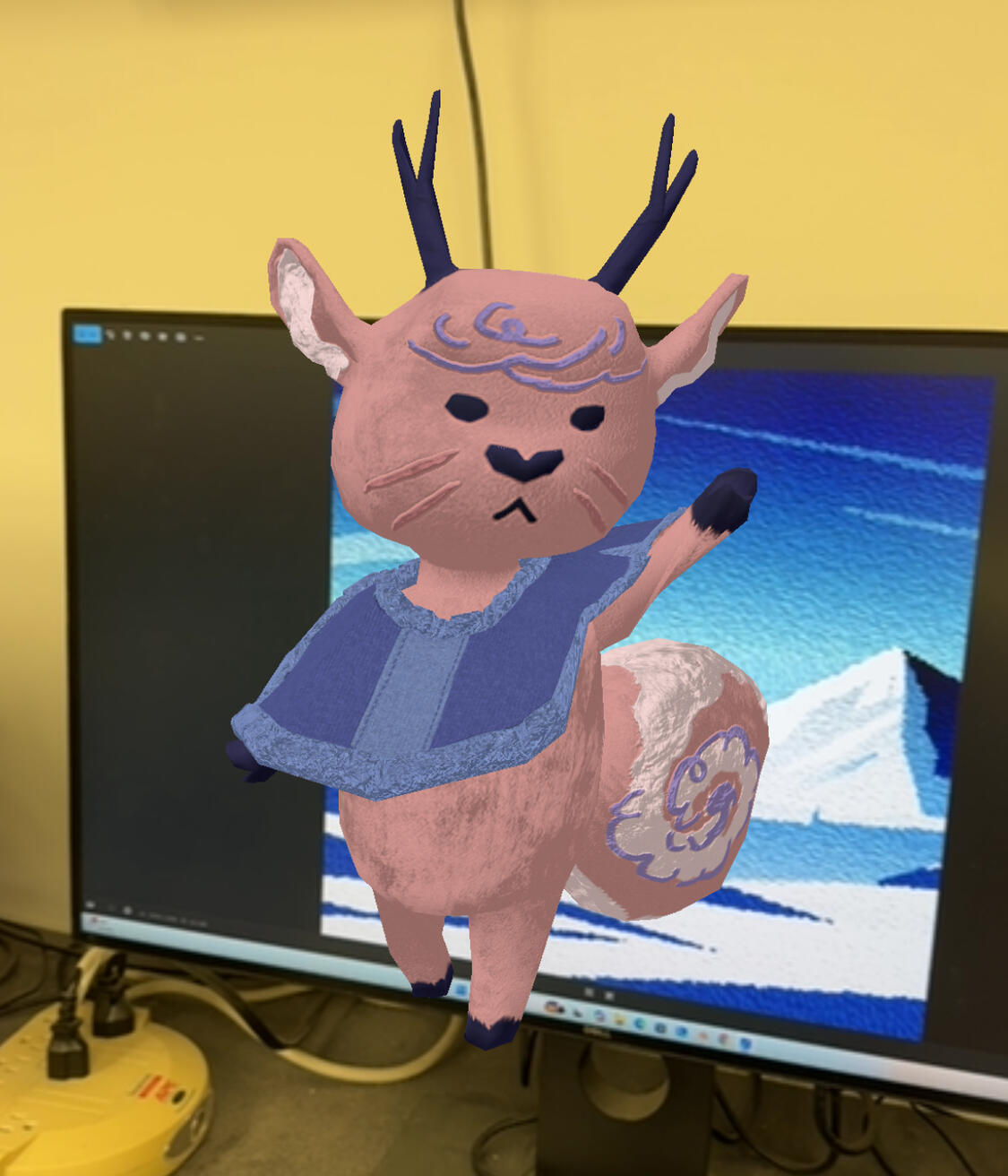 Mascot mixed reality model - 2025